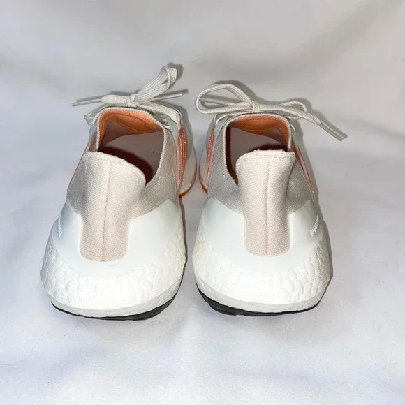 adidas Women's Athletic Shoes Beige with Peach Accents - Picture 7 of 16